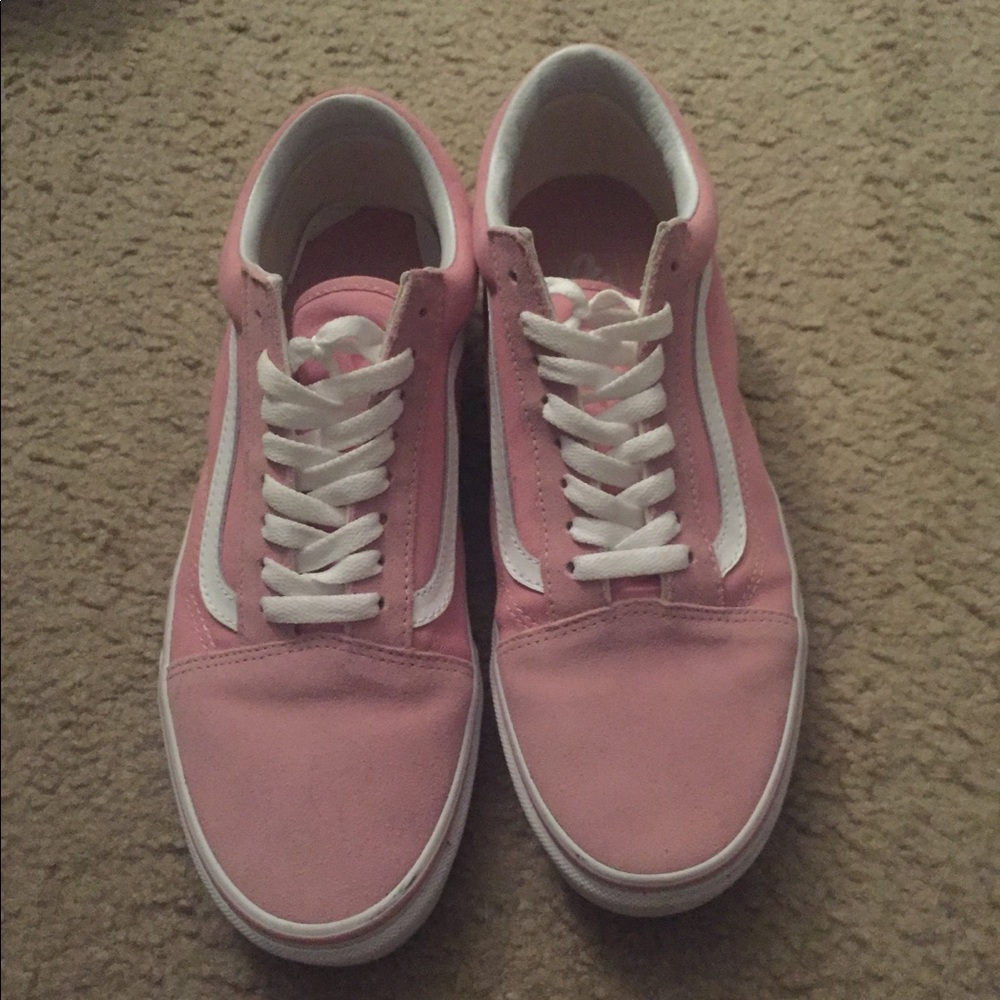 Pink Suede Old Skool